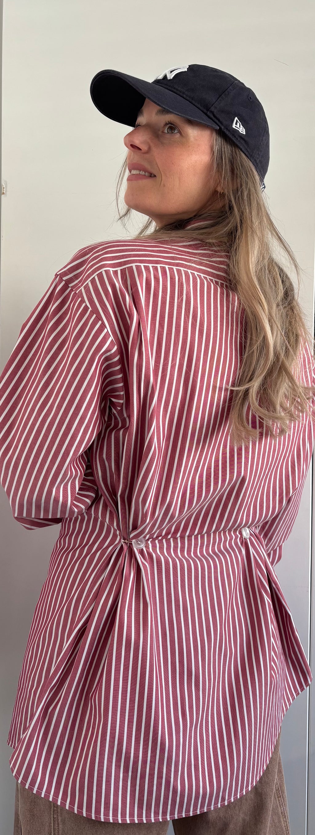 Blouse | S T R I P E D | long
