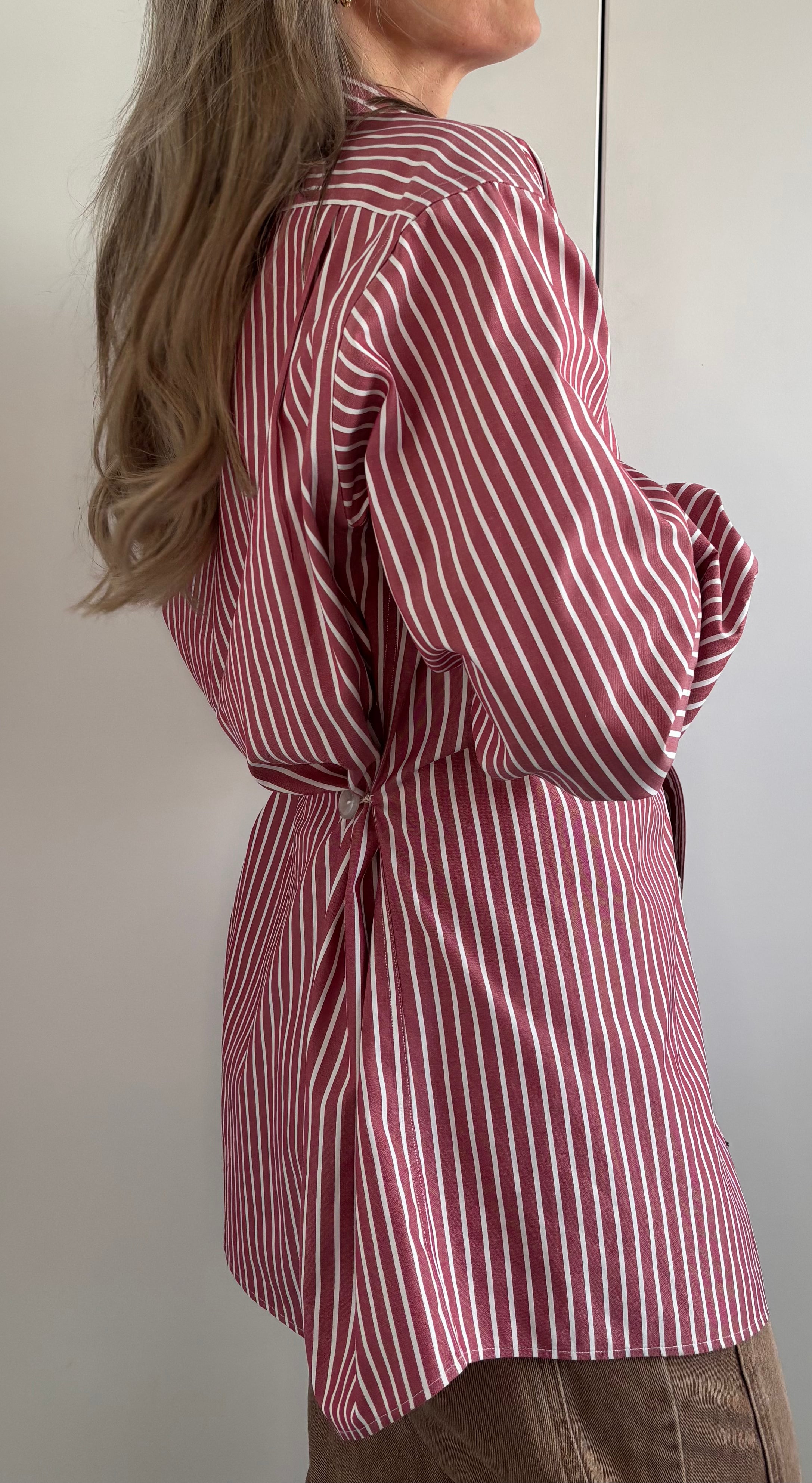 Blouse | S T R I P E D | long