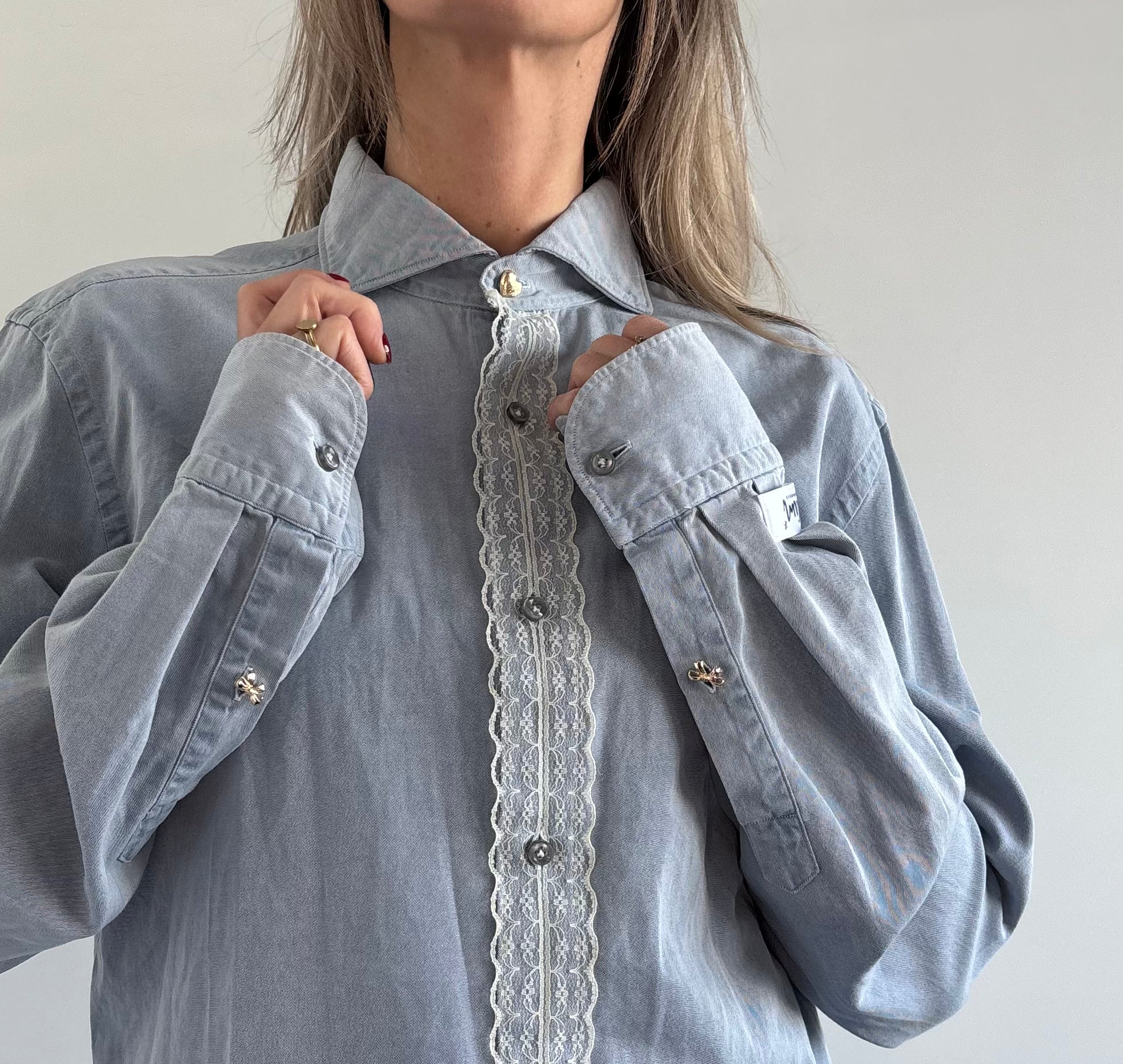 Blouse | D E N I M | open back