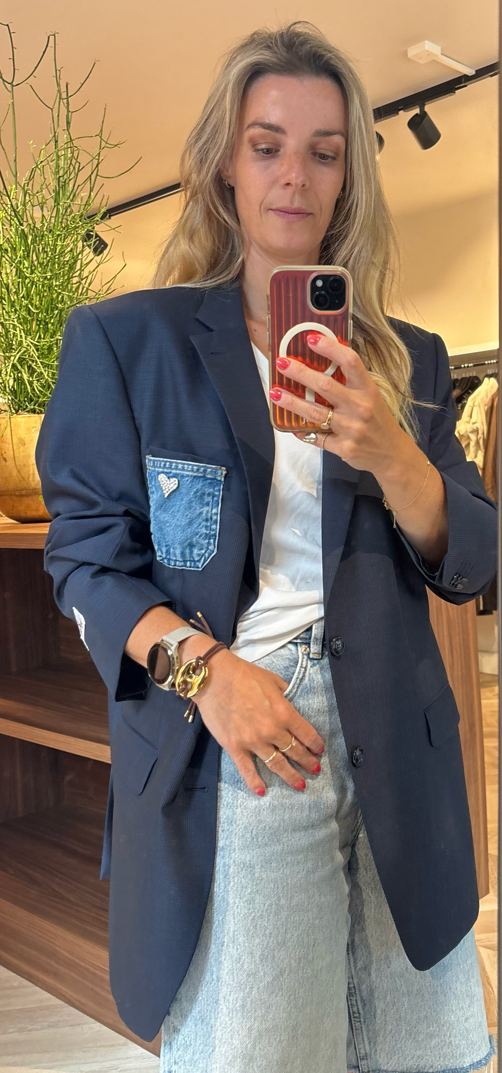 Blazer | N A V Y denim |