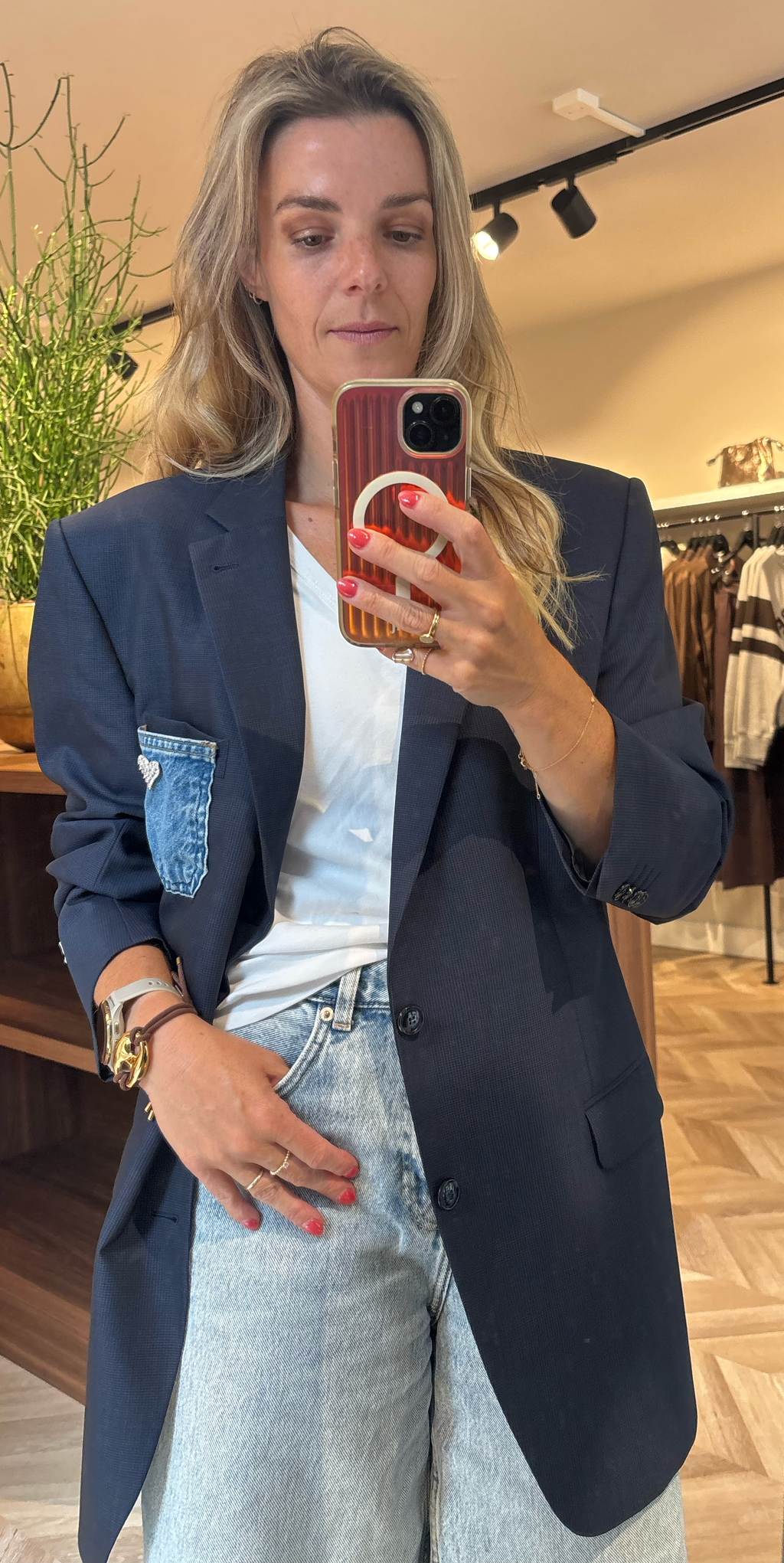 Blazer | N A V Y denim |