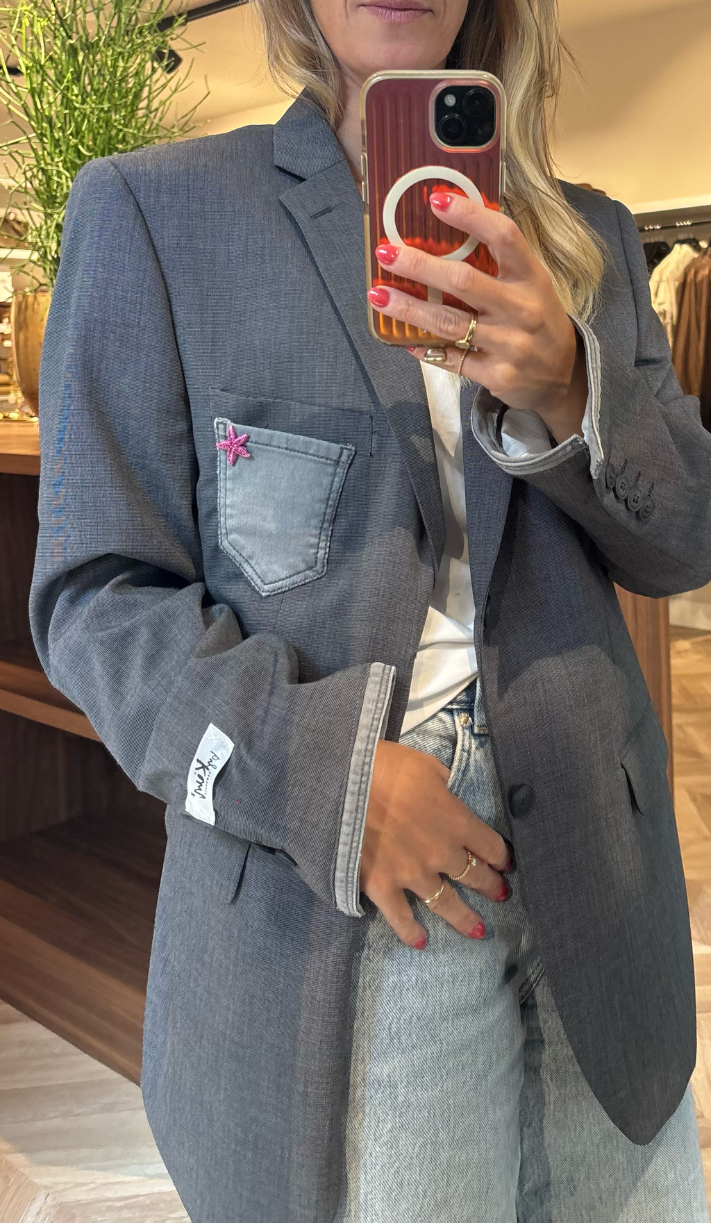 Blazer | G R A Y denim |