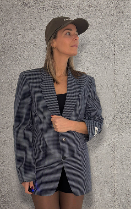 Blazer | C H E C K blue |