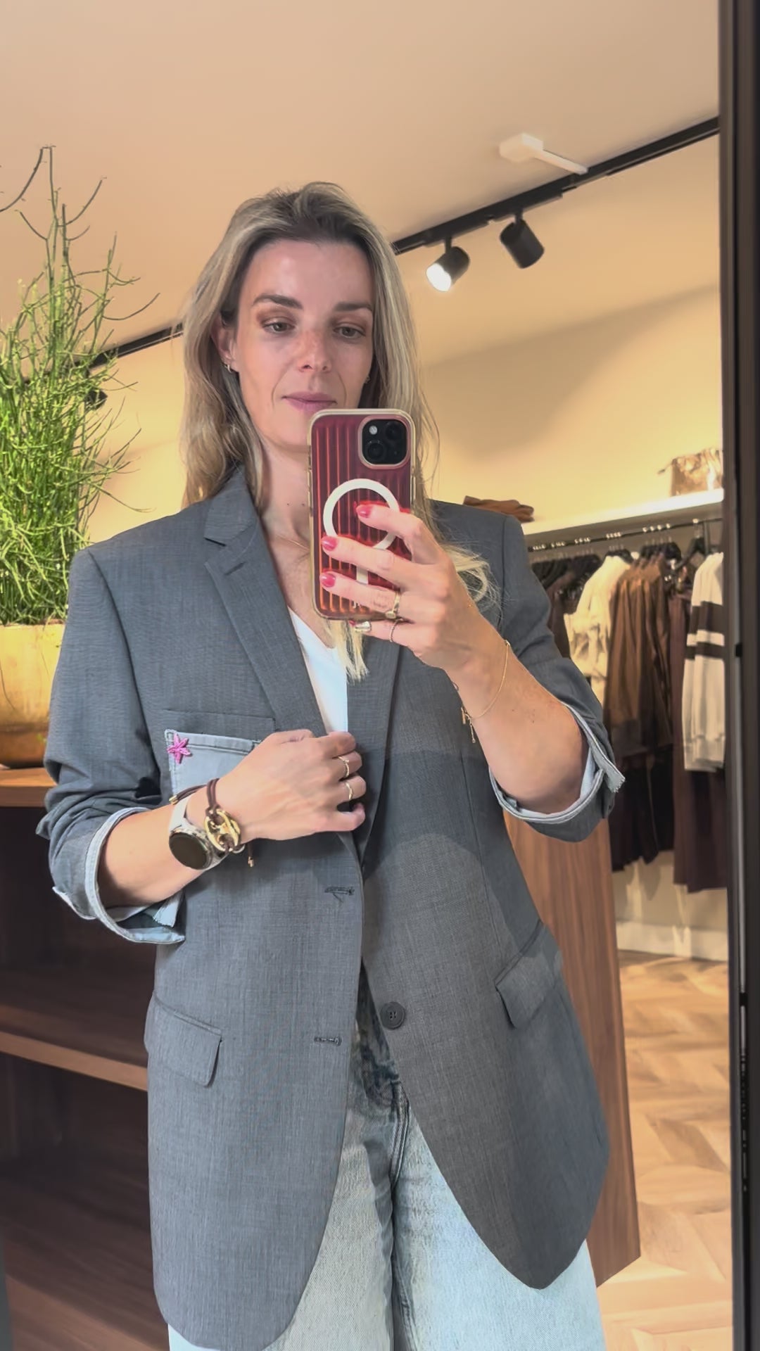 Blazer | G R A Y denim |